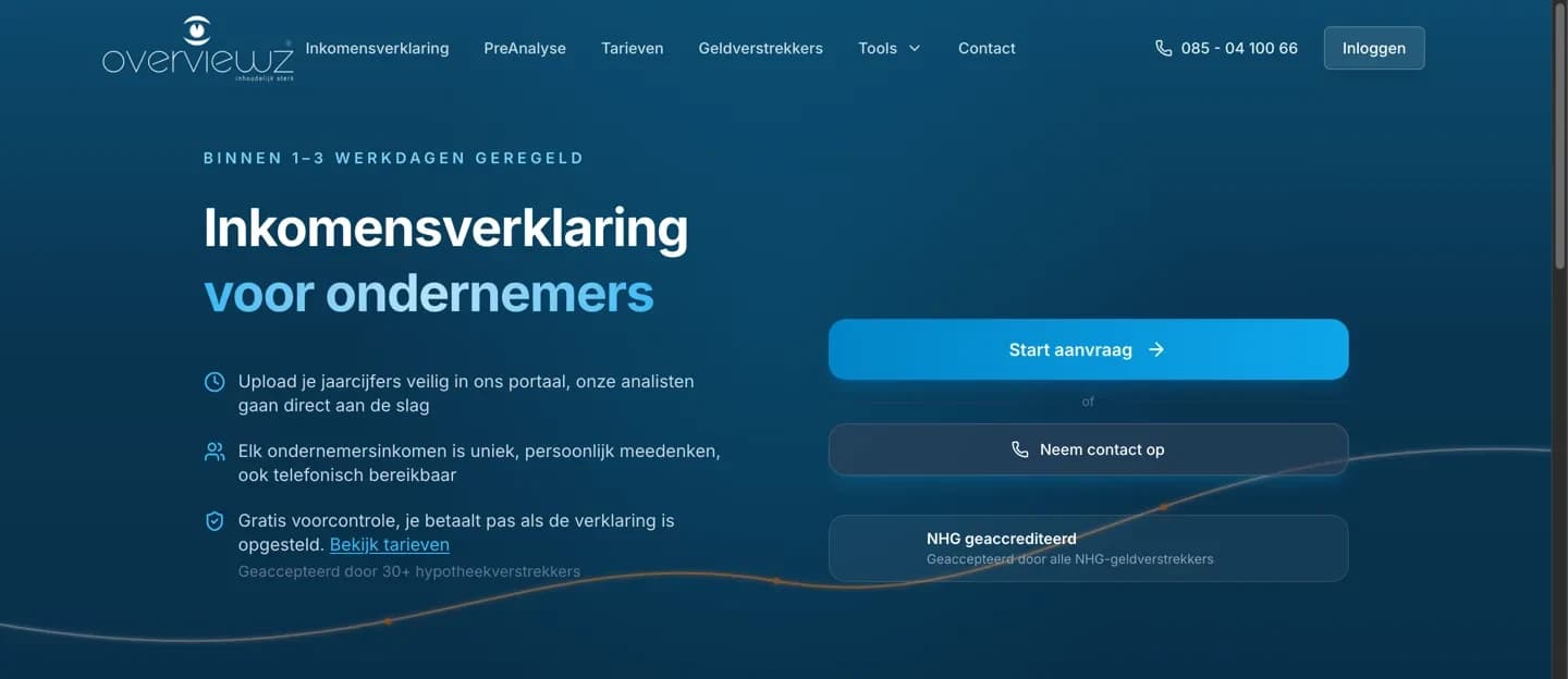 Website van overviewz